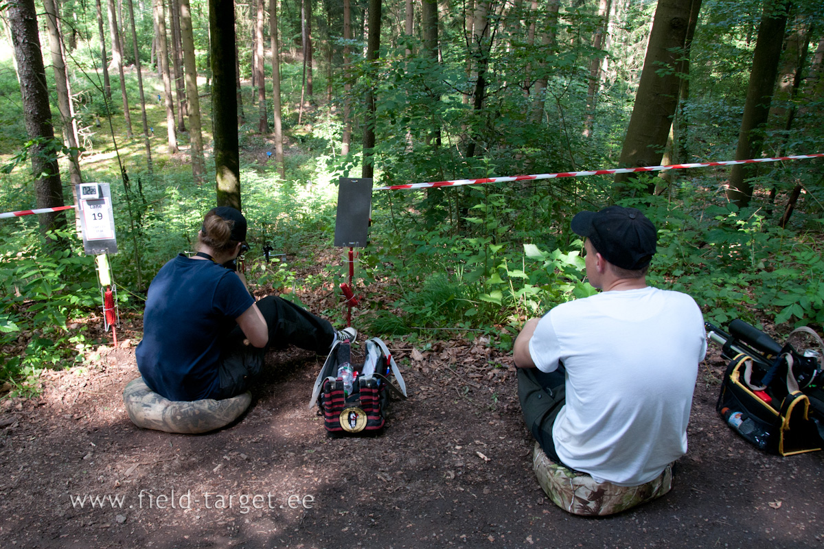 A full course of fire at International Open consists of 50 targets per day over 2 days.